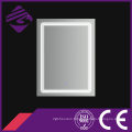 Jnh164 Rectangle Cheappolished miroir de salle de bain en chanfrein avec lumière LED